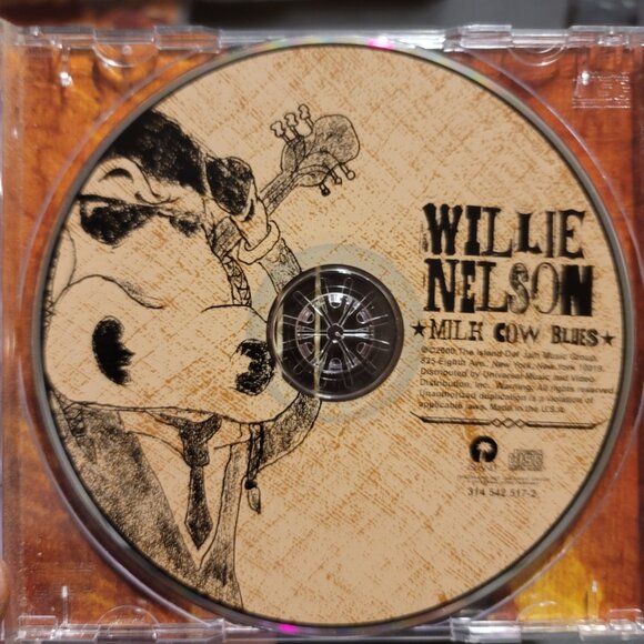 Willie Nelson Milk Cow Blues (CD) - Picture 3 of 3